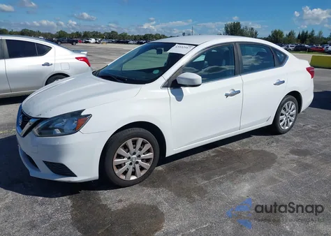 2017 Nissan Sentra Sv из США, поврежденный, VIN 3N1AB7AP4HY314158
